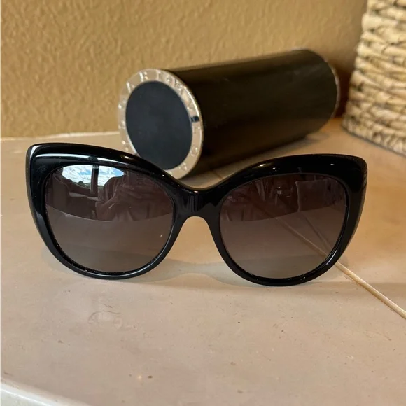 Bvlgari Swarovski Classic Black Sunglasses s-l400.jpg main image 3